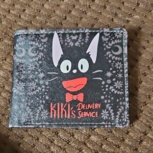 Kiki's Delivery Service Black Wallet
